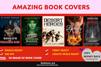 create ebook cover design, fantasy book cover design, romance, kindle book cover