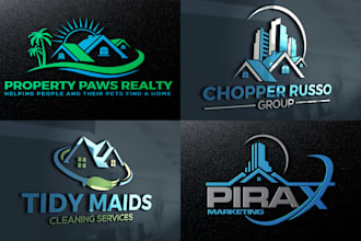 design a modern architectural and geometric line art logo