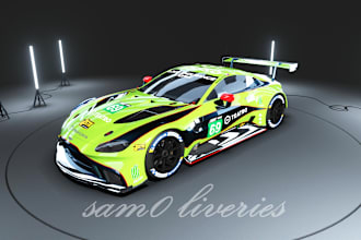 design rfactor 2 custom livery