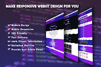 create responsive web pages design or localization