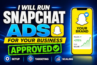 run and manage snapchat ads, fix rejected ads for approval