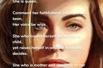 ghost write poems for you using keywords of your choice