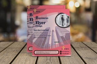 design simple colorful attractive and effective bifold trifold flyer