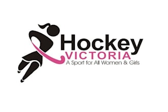 design women and girls logo for hockey victoria