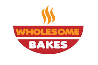 design wholesome bakes logo in 1 day