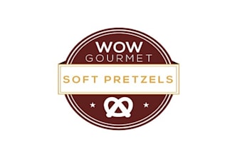 design wow gourmet soft pretzels logo in 1 day