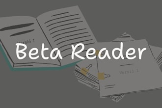 be you beta reader and fiction critique for screenplays, novels and TV series
