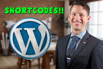 create custom shortcodes to your wordpress website