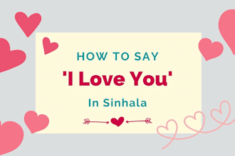 teach you sinhala language as easy as possible