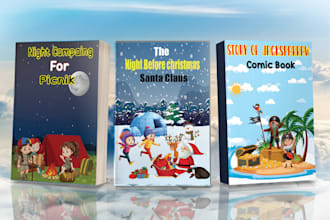 design children book cover, kids book, children book illustration
