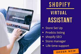 be your shopify virtual assistant