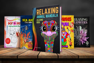 do a professional amazon kdp book cover design that sells