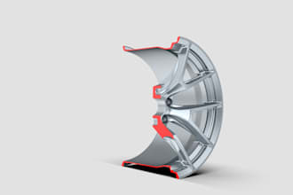 design car wheels rims sports forged aluminium cnc production ready