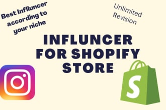find best influencer for shopify store