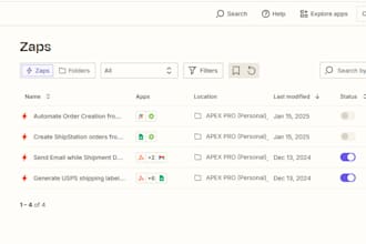 set up zapier automation to streamline your data workflow