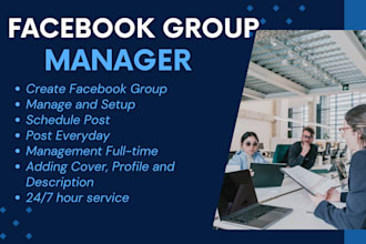 create setup, increase, fix and develop your facebook group