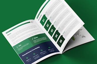 create an exceptional company profile design