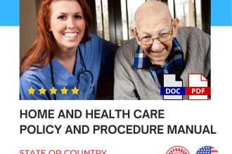 write home care, home health policies and procedures for your licensure approval
