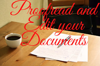 edit and proofread your documents