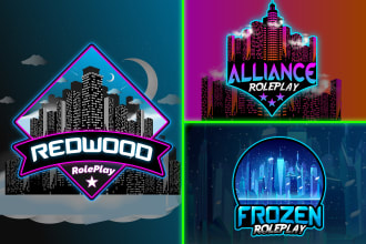 make professional fivem logo for discord and roleplay