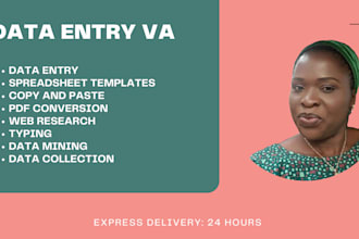 do your data entry, typing, copy paste and web research