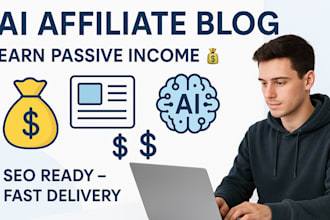 build an ai affiliate website or blog for passive income