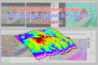 do gis and satellite image analysis, remote sensing analysis