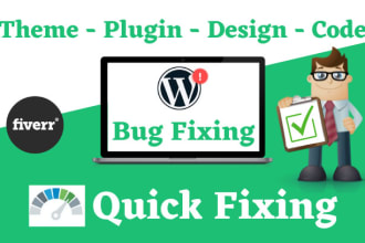 fixing wordpress errors, bugs, issues and CSS