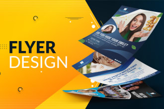 design a professional flyer for your business or product