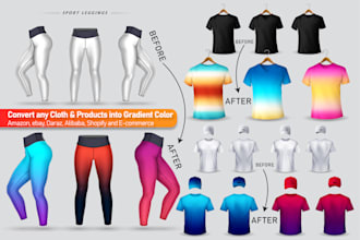 do retouch product photos for online store in photoshop