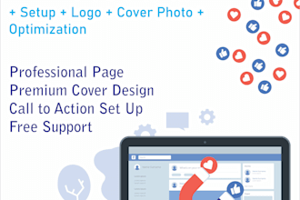 create and manage your social media pages