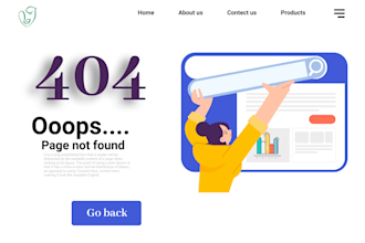 website design with landing page