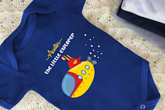 design cute baby kids t shirt designs