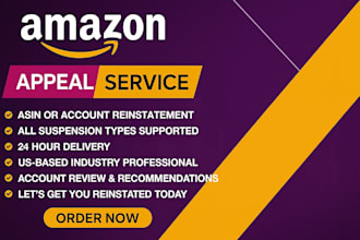 write a professional amazon appeal and plan of action for account reinstatement