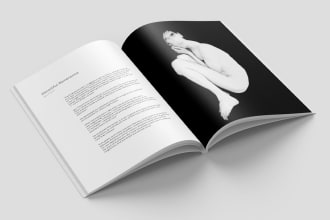 design coffee table book layout and typesetting