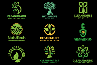 do lawn care landscape eco agriculture irrigation garden farm mowing logo design
