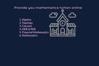 be your virtual mathematical tutor and mentor of your kids