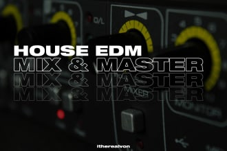 mix and master a slap house or any edm house track