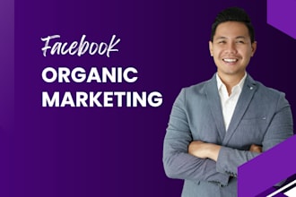 organic facebook marketing in the USA, UK and canada