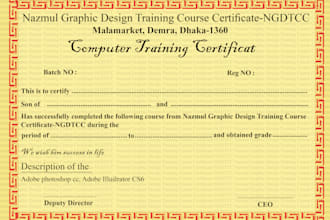 design brochure, catalog, training  certificate, booklet, card proposal
