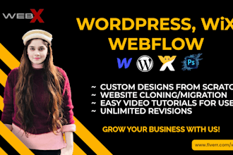 be your expert webflow website developer and designer