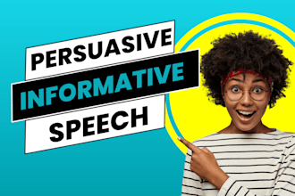 write an informative speech and persuasive speech outline