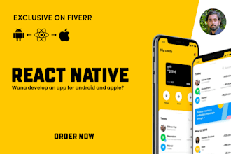 develop and fix react native app