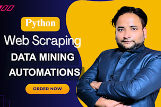 do python web scraping and data mining