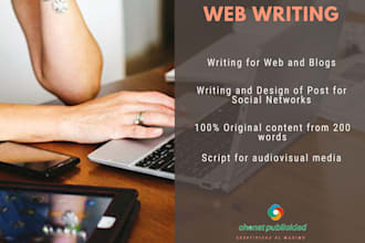 be  your website content copywriter