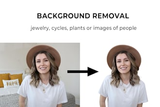 do 70 photos background removal