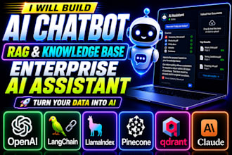 build custom ai chatbot rag knowledge base and enterprise ai assistant