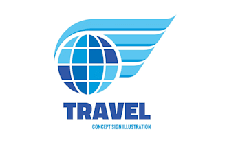 design travel logo  with  guarantee in short time
