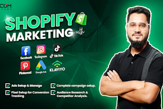 do shopify marketing with facebook ads instagram ads and tiktok ads