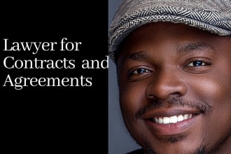 be your lawyer for contracts and agreements